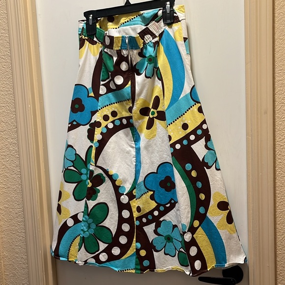 STRAPLESS FLORAL DRESS - Picture 3 of 6